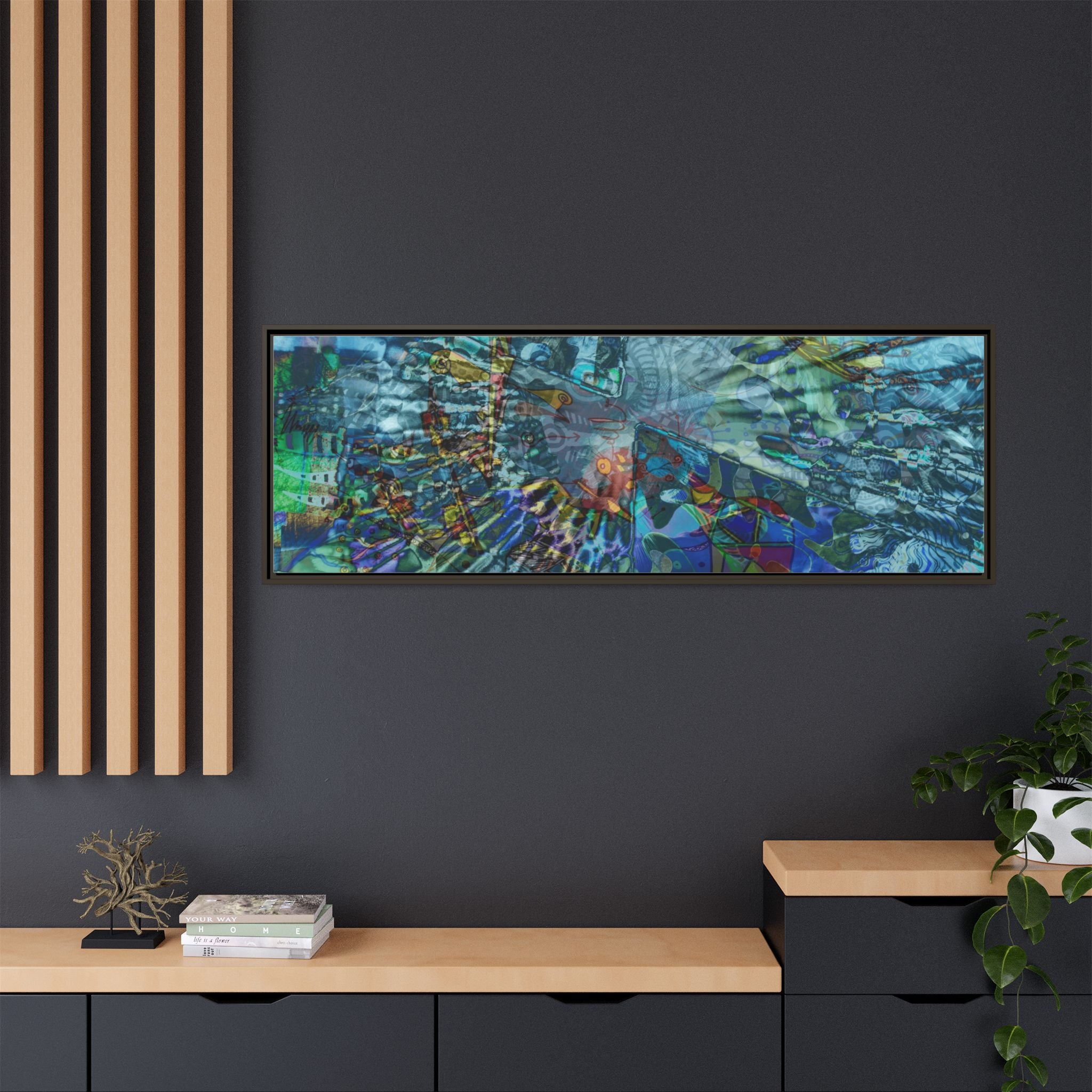 LucindaForevz21 Matte Canvas Framed Art