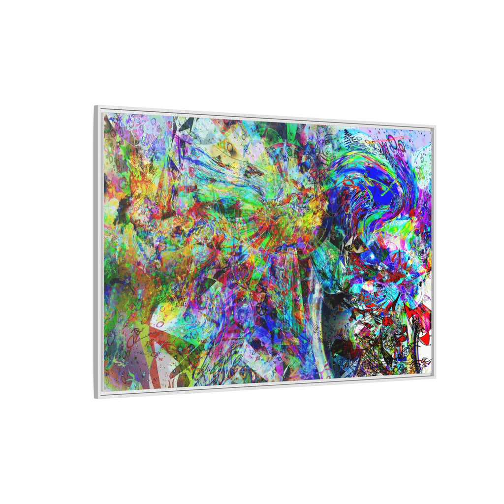 Barfing Beautifully Matte Canvas Print (Framed)