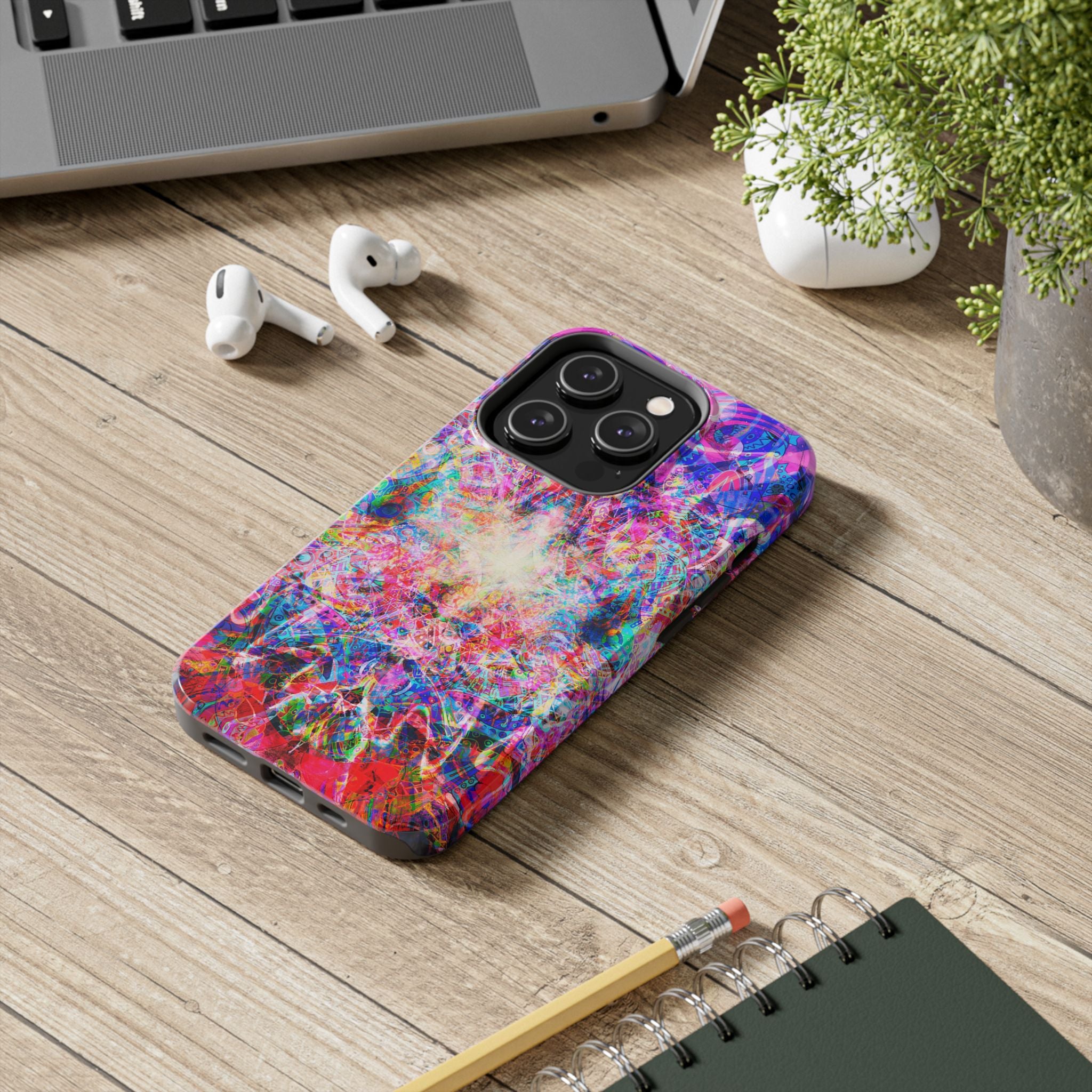 Arashaya Phone Case – Colorful Abstract Protective Cover