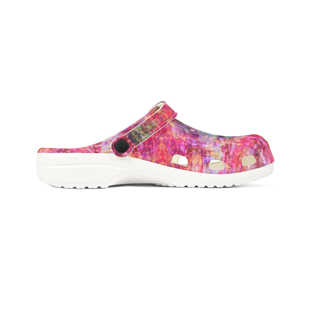 Beau If Ful M9 - Colorful Boho Floral EVA Clogs — Lightweight Garden & Beach Slip-Ons