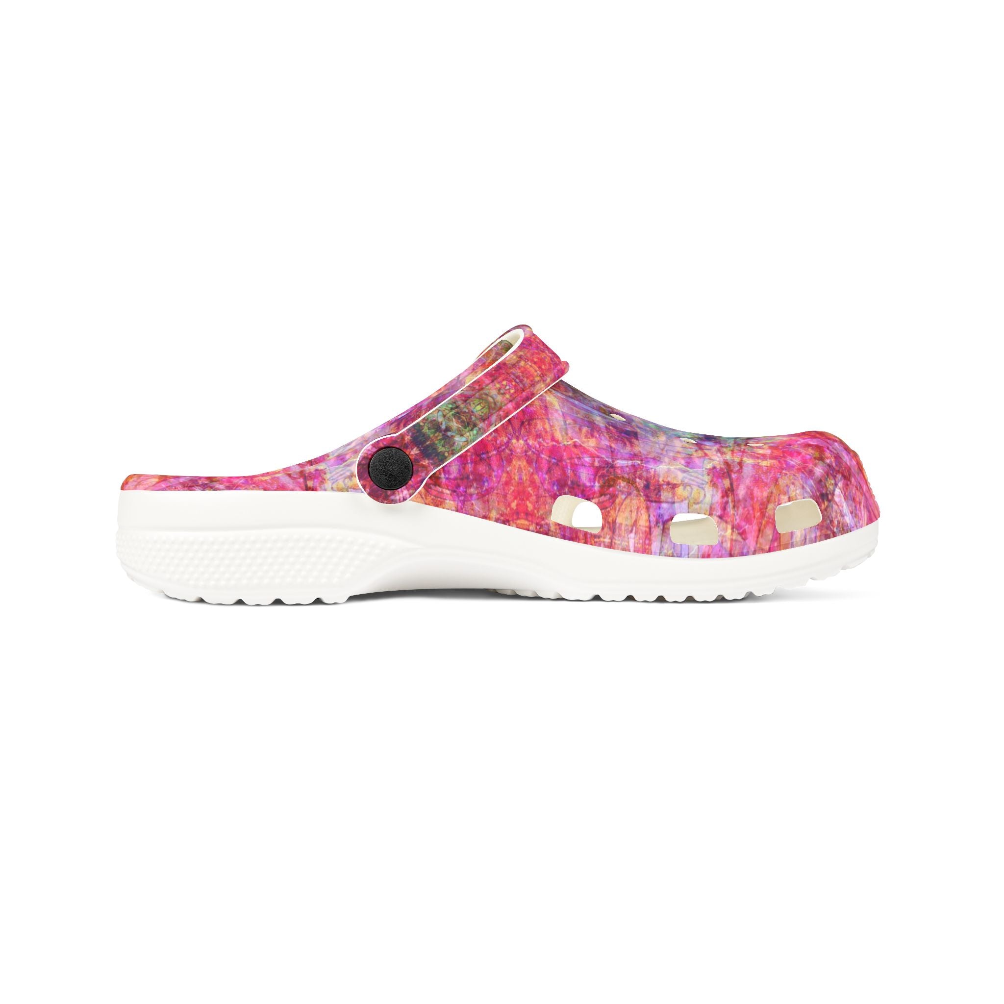 Beau If Ful M9 - Colorful Boho Floral EVA Clogs — Lightweight Garden & Beach Slip-Ons