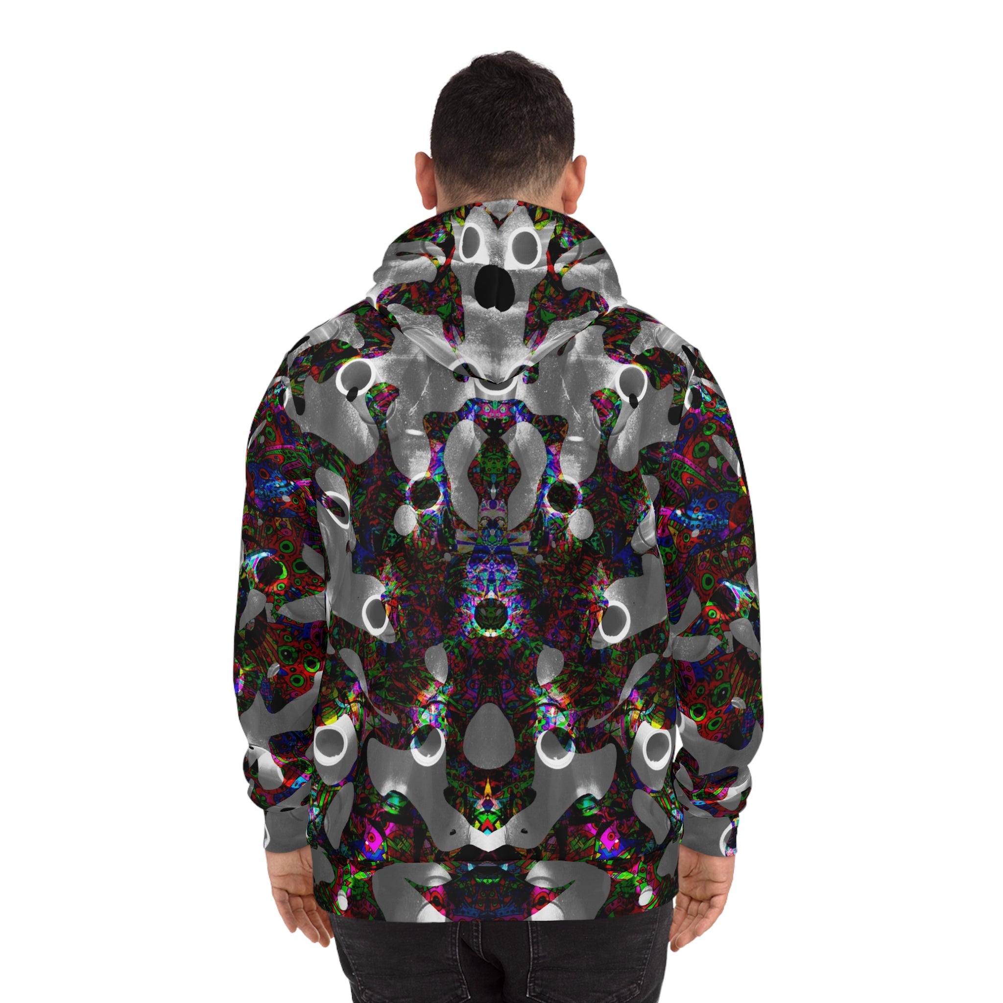 Neon Supernova 5 Hoodie - All-Over Print Fashion Pullover