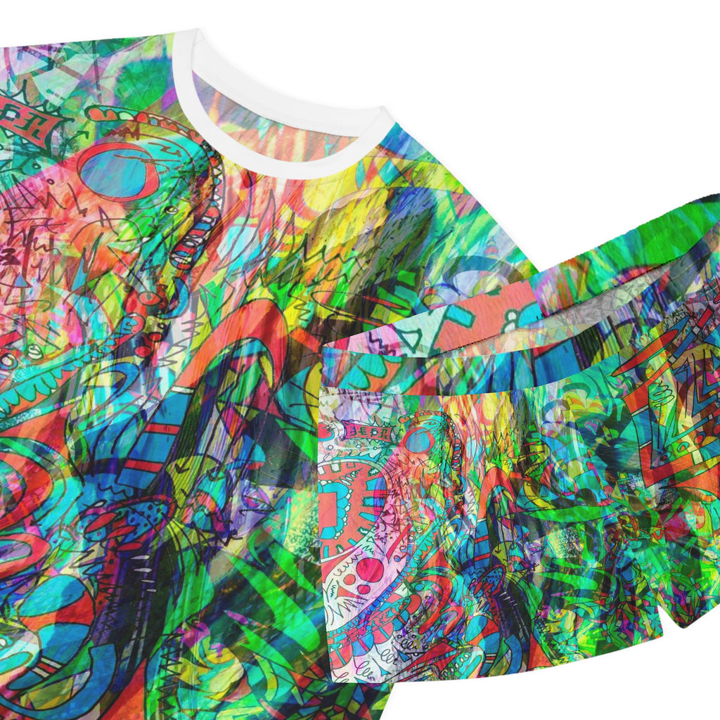 Floating Forever 9 Women's Short Pajama Set