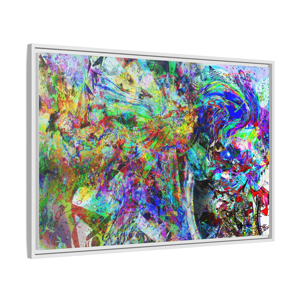 Barfing Beautifully Matte Canvas Print (Framed)