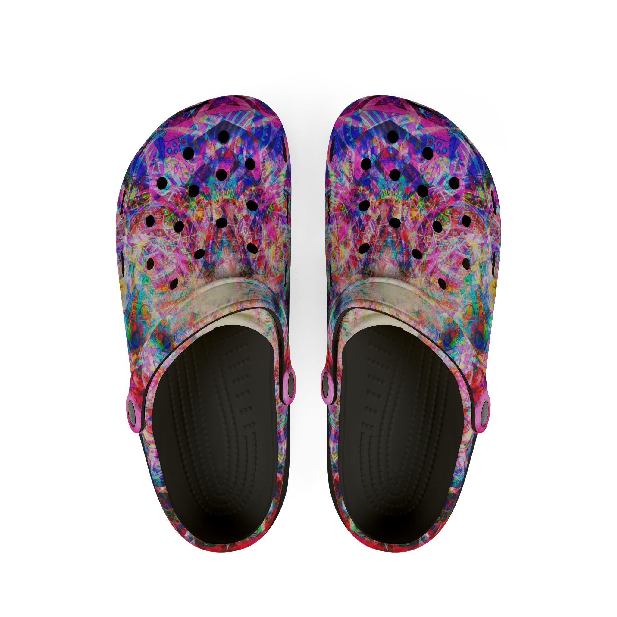 Arashaya - Colorful Confetti EVA Foam Clogs — Lightweight Slip-On Garden Shoes