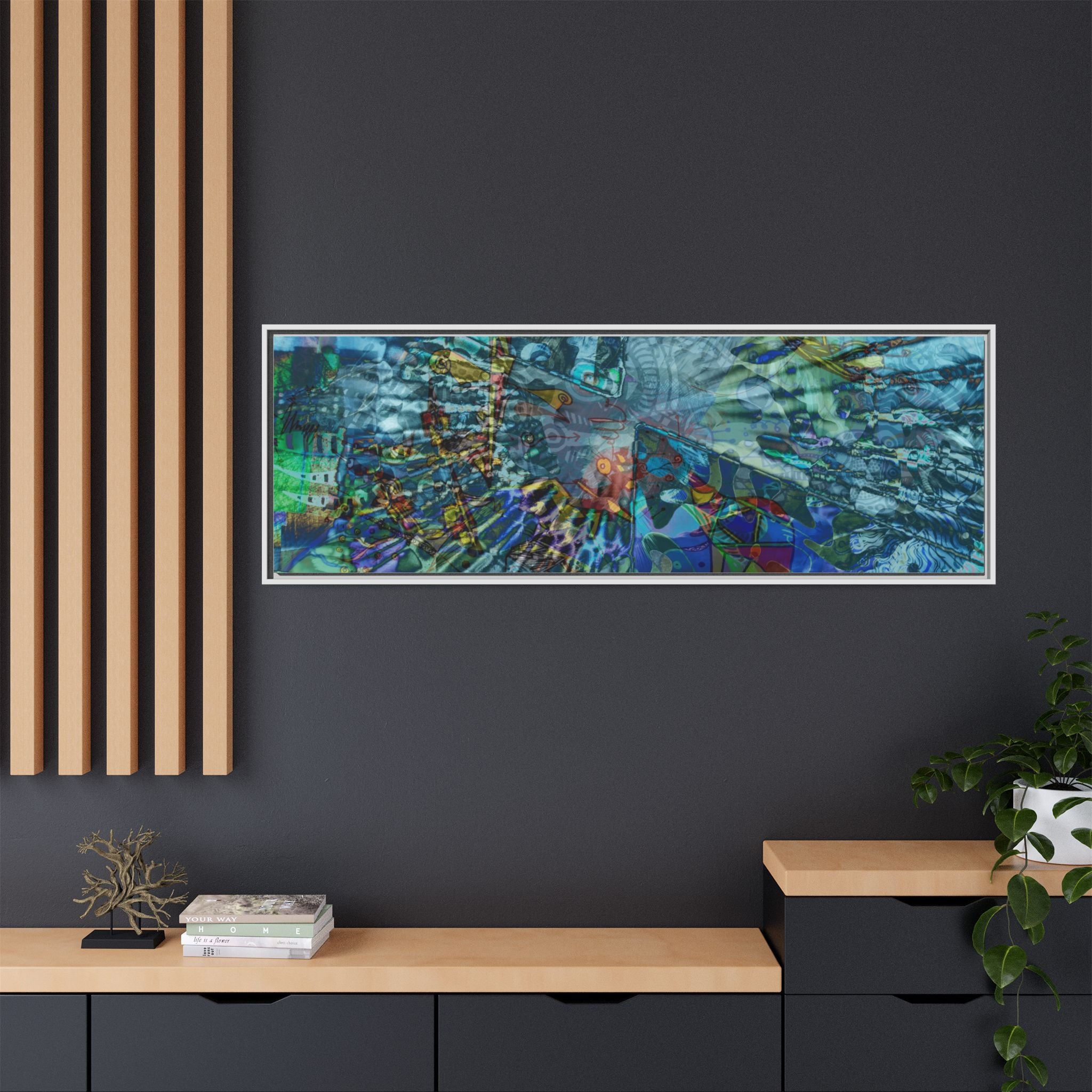 LucindaForevz21 Matte Canvas Framed Art