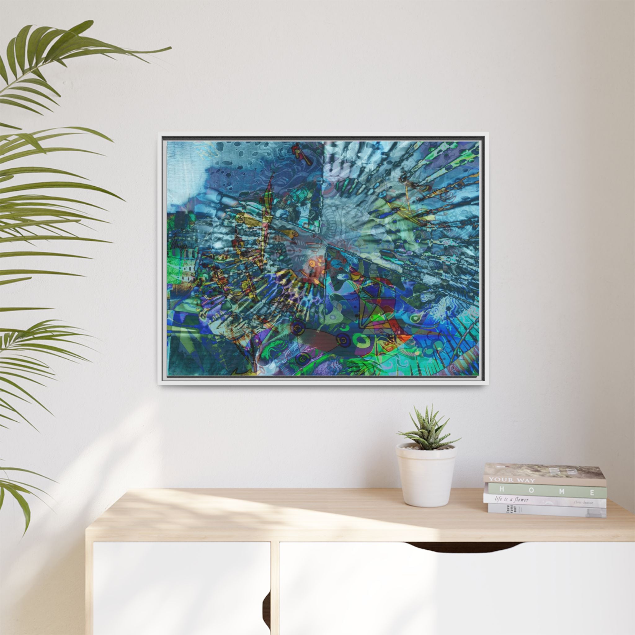 LucindaForevz21 Matte Canvas Framed Art