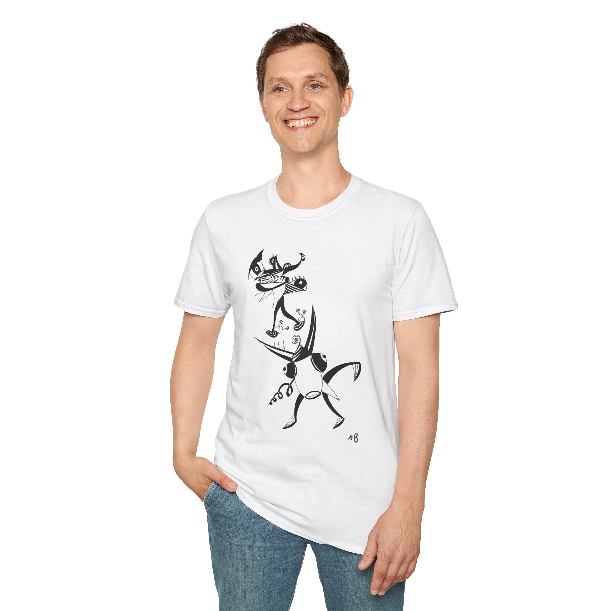 Jingly Jutz — Playful Surreal Illustration Shirt