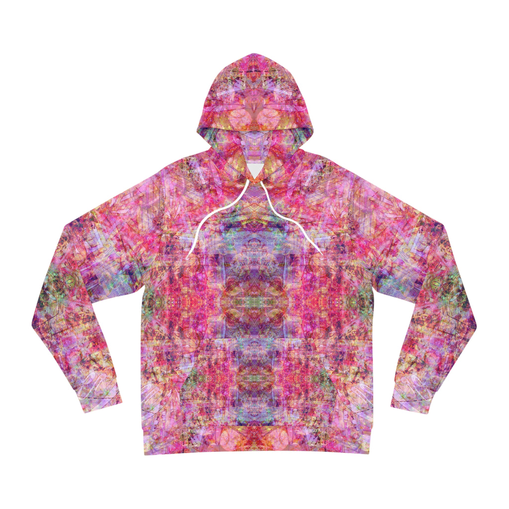 Beau If Ful M9 All-Over Print Hoodie — Vibrant Floral Abstract Fashion Hoodie