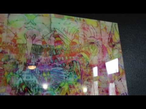 Dance Like There's No Tomorrow on Acrylic 42 by 42 inches